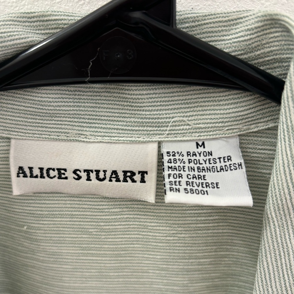 ALICE STUART VTG BLOUSE - Picture 2 of 4